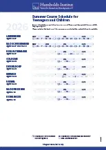 Cover - Dates & Fees 2026