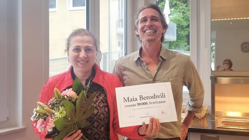 Die 90.000ste Schülerin am Humboldt-Institut