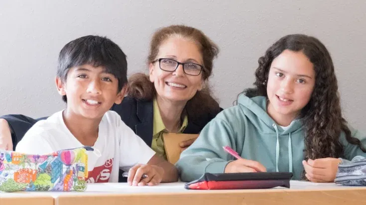 Small classes at the German summer course for kids in Bad Dürkheim