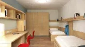Renovierte Zweibettzimmer im Westflügel (ab Sommer 2025)