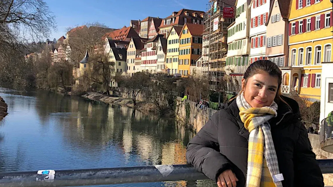 Tania in Tübingen