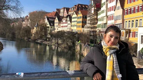 Tania in Tübingen