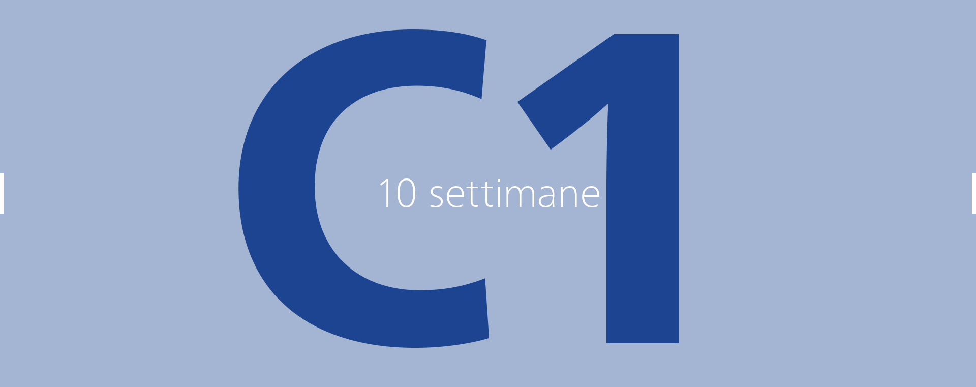 C1 - 10 settimane